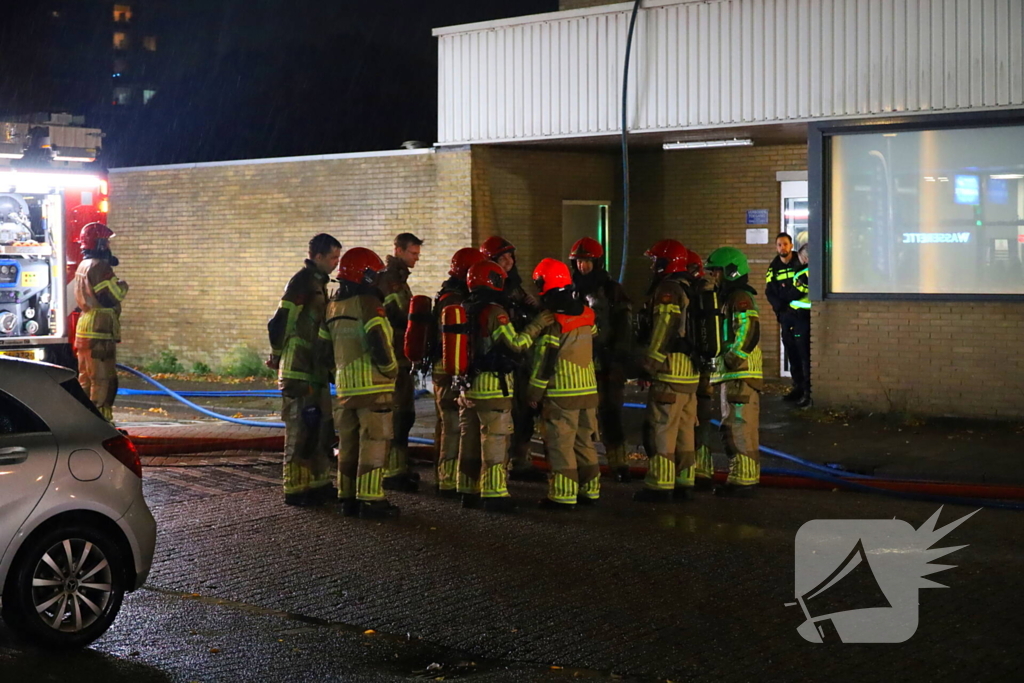 Appartement brandt volledig uit