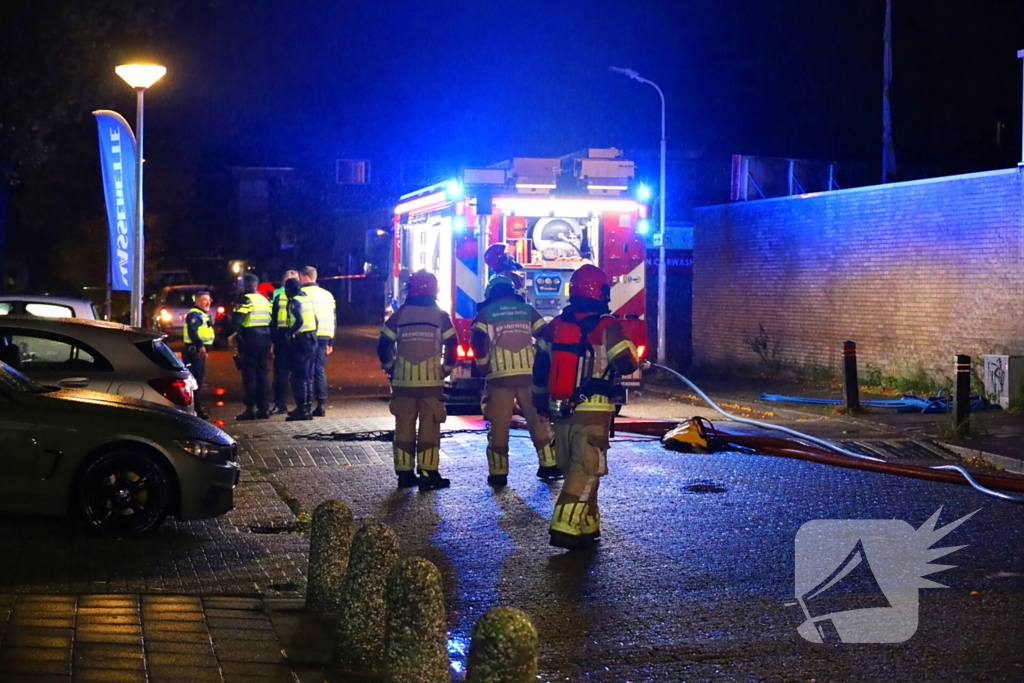 Appartement brandt volledig uit