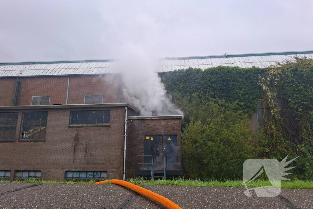 Brand in leegstaand pand