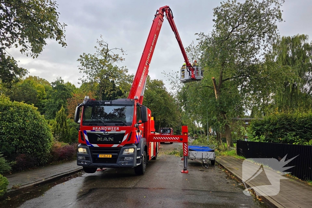 Storm Amy zorgt voor gevaarlijke situaties