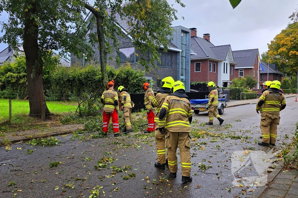Storm Amy zorgt voor gevaarlijke situaties