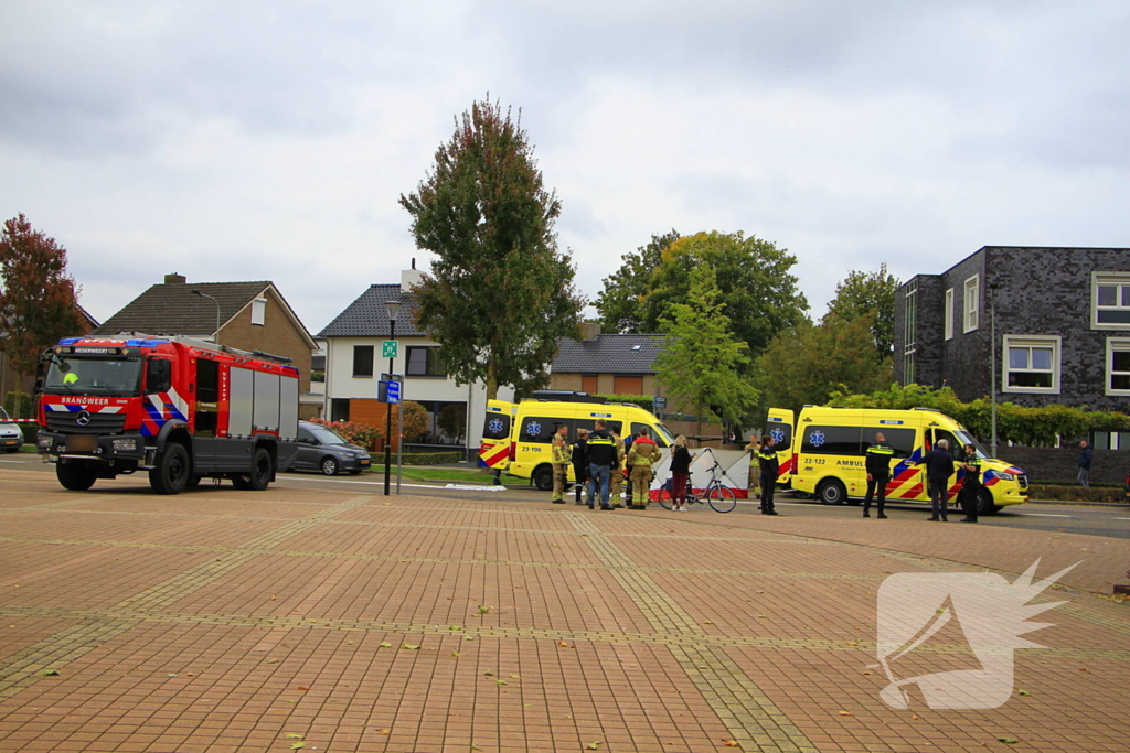 Ernstig ongeval met gewonde en inzet ambulance