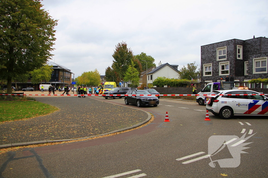 Ernstig ongeval met gewonde en inzet ambulance