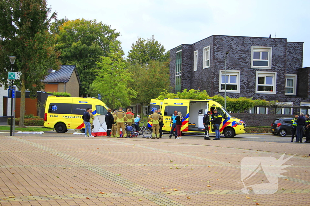 Ernstig ongeval met gewonde en inzet ambulance