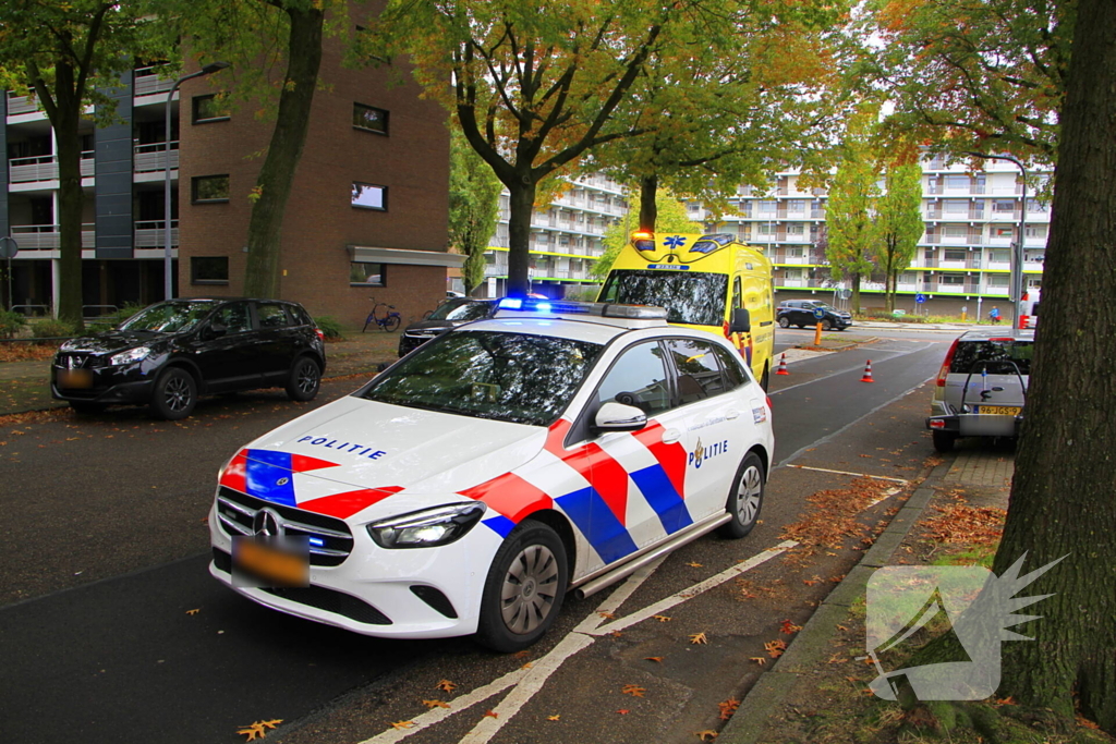 Zoektocht naar beschadigd bestelbus