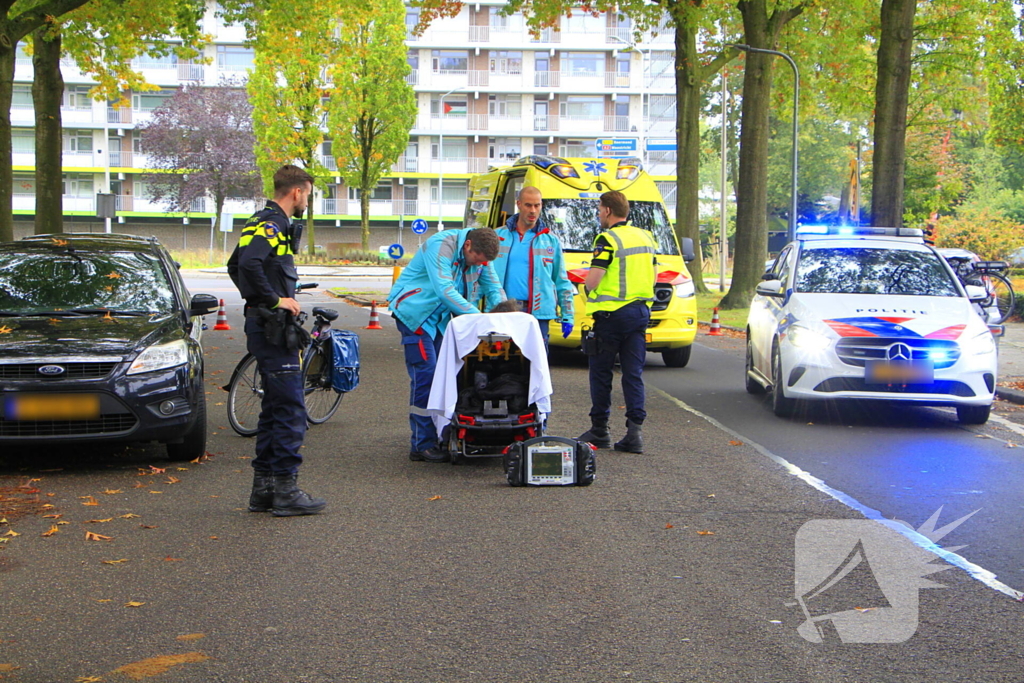 Zoektocht naar beschadigd bestelbus
