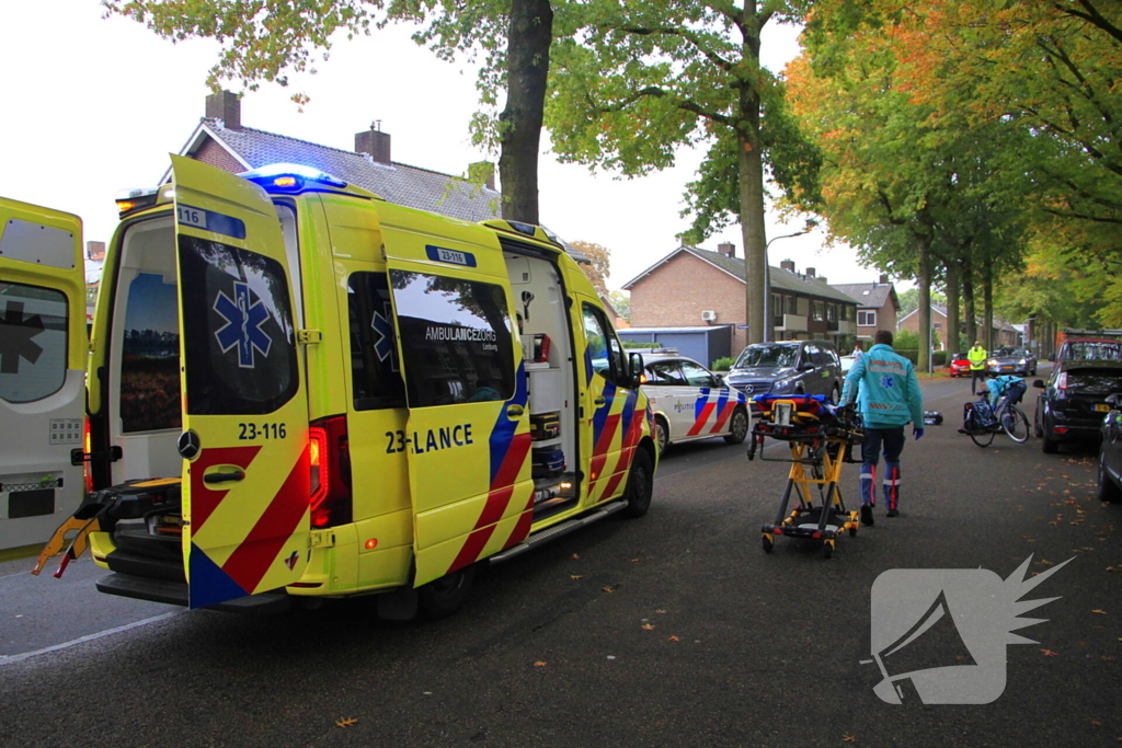 Zoektocht naar beschadigd bestelbus
