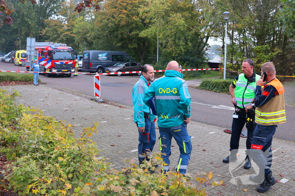 Ongeval met gevaarlijke stoffen bij zwembad