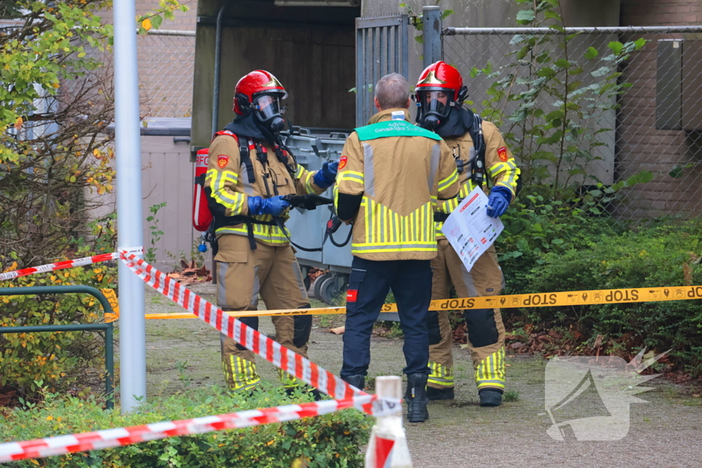 Ongeval met gevaarlijke stoffen bij zwembad