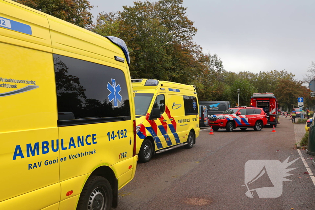 Ongeval met gevaarlijke stoffen bij zwembad