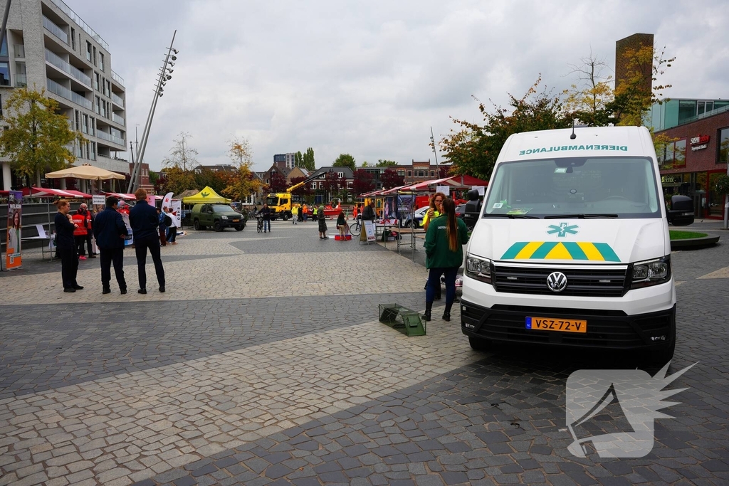 Veiligheidsmarkt trekt belangstellenden