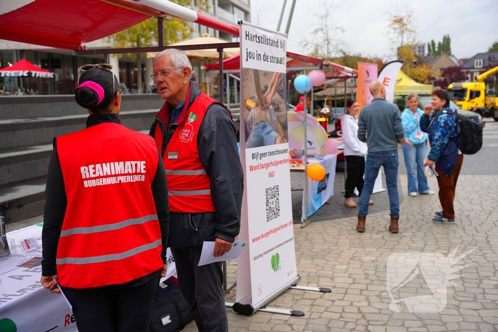 Veiligheidsmarkt trekt belangstellenden