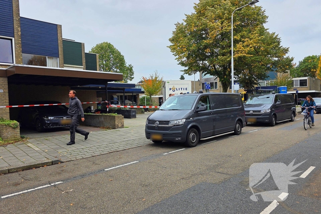 Politie zet deel buurt af na geweldsincident