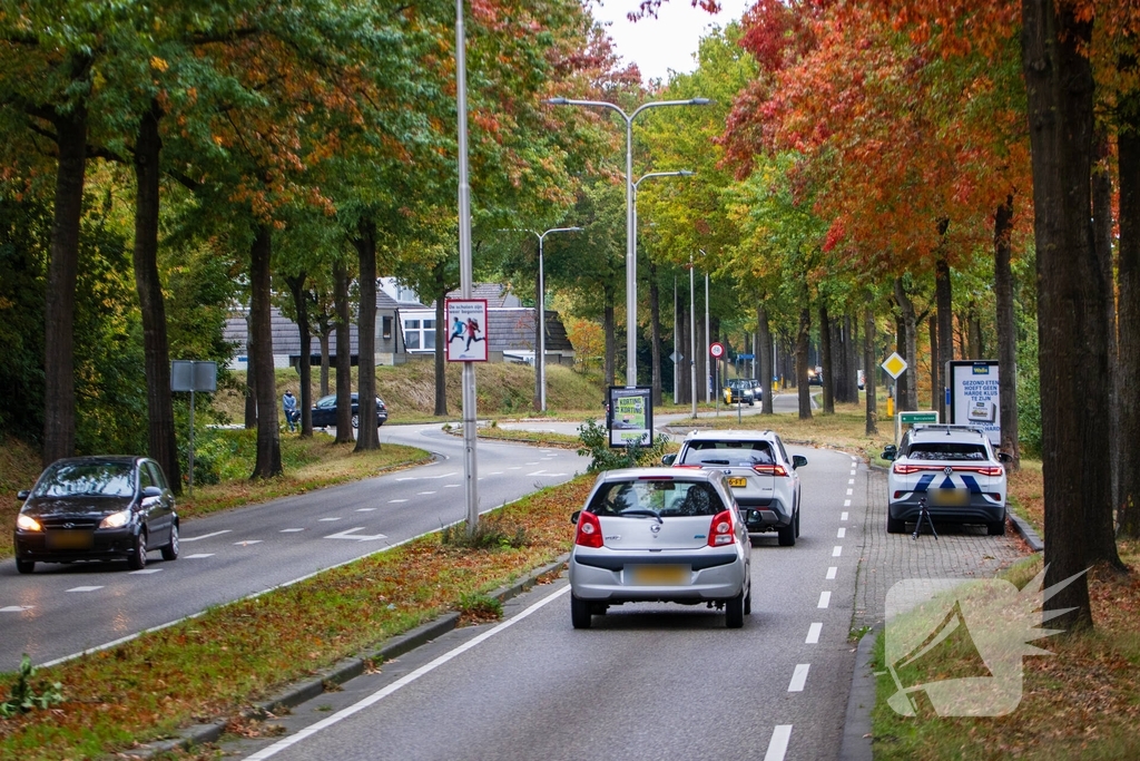 Politie houdt verkeerscontrole