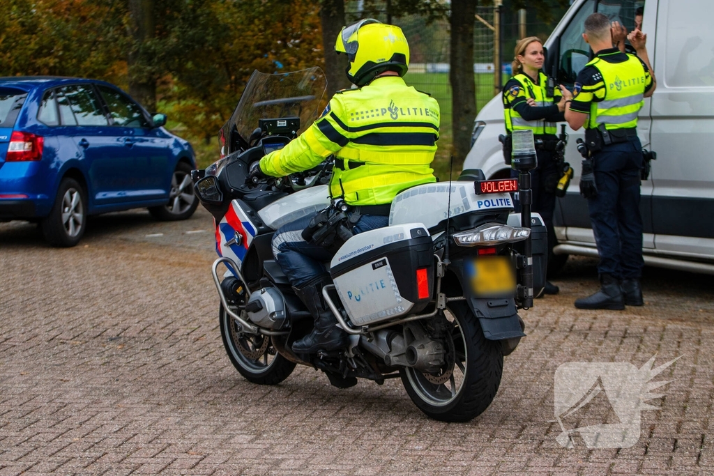 Politie houdt verkeerscontrole