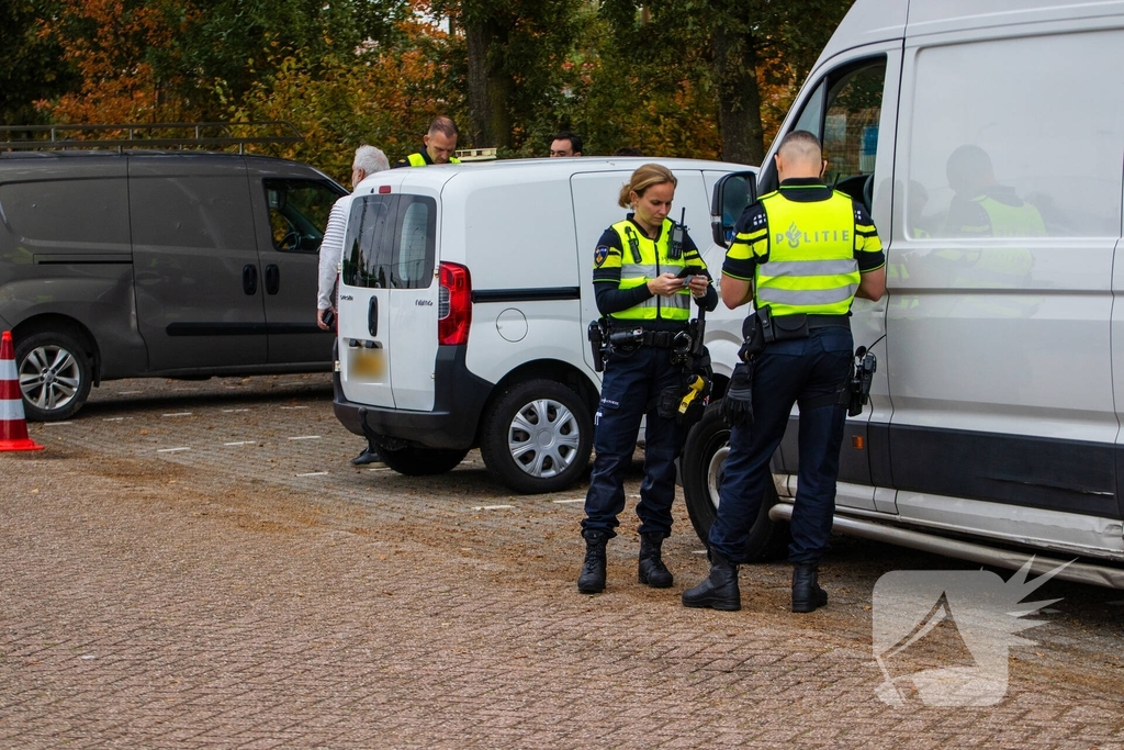 Politie houdt verkeerscontrole