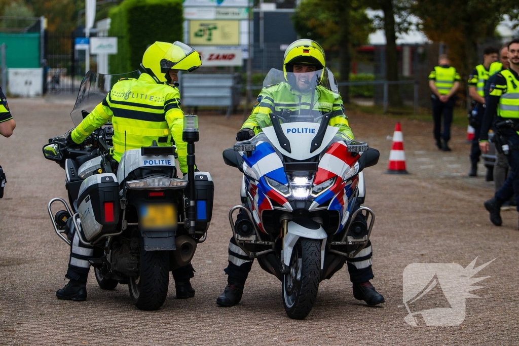 Politie houdt verkeerscontrole