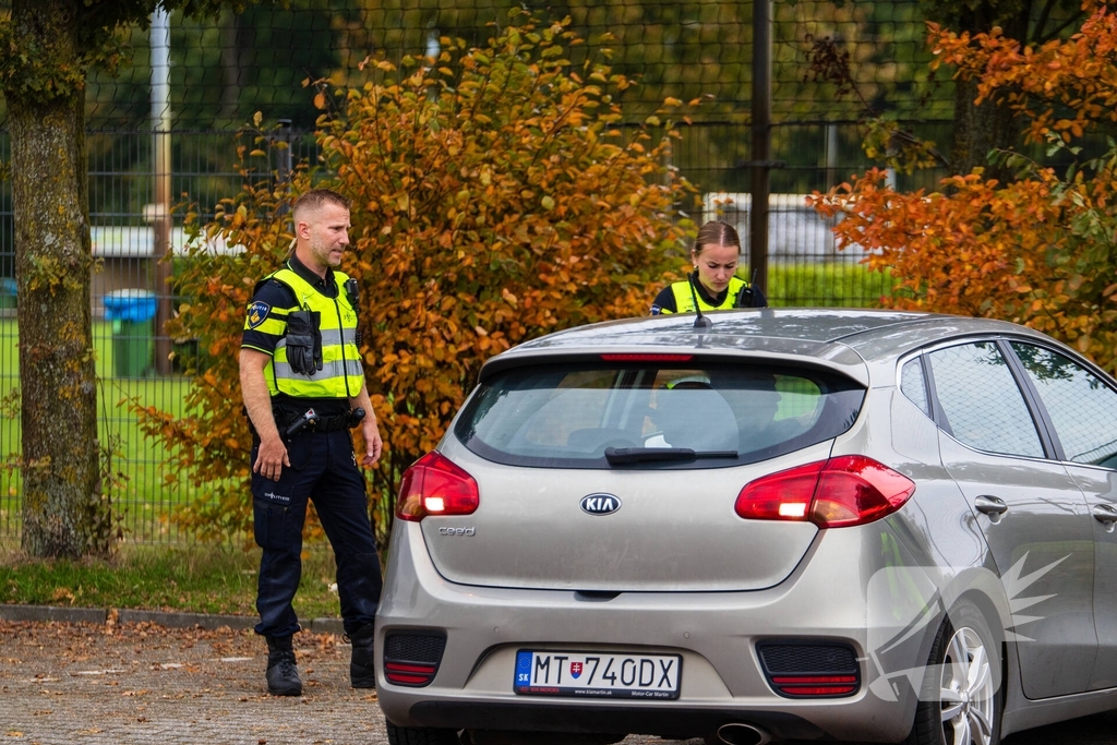 Politie houdt verkeerscontrole