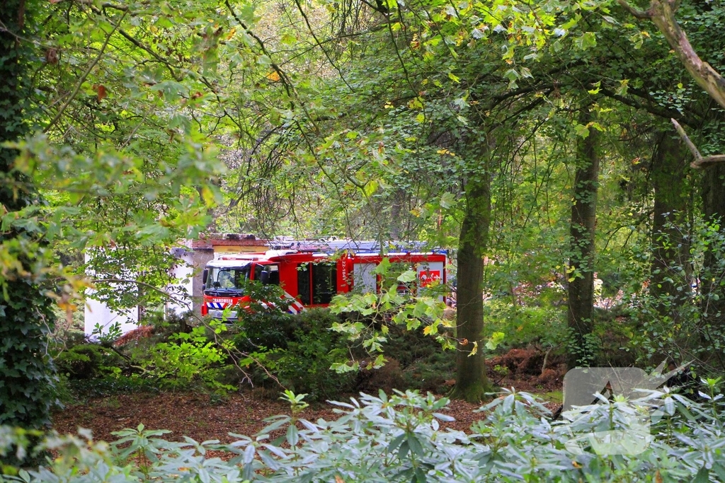 woning volledig verwoest na grote brand