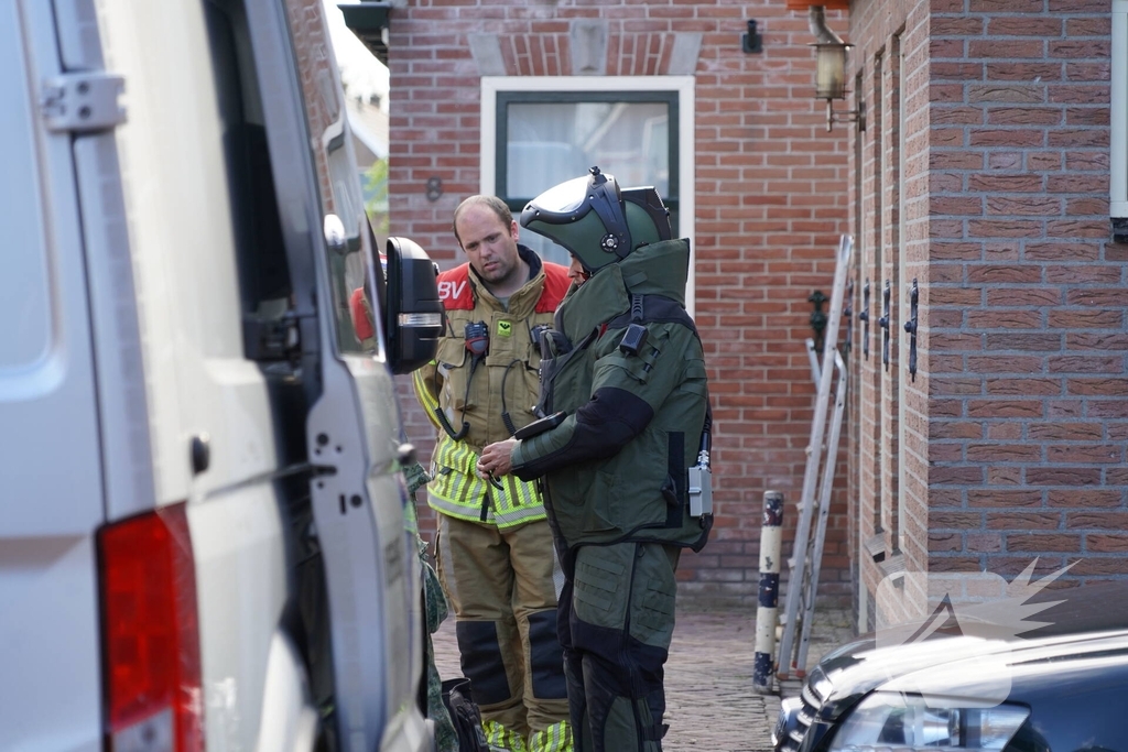 Explosieven opruimingsdienst ingezet