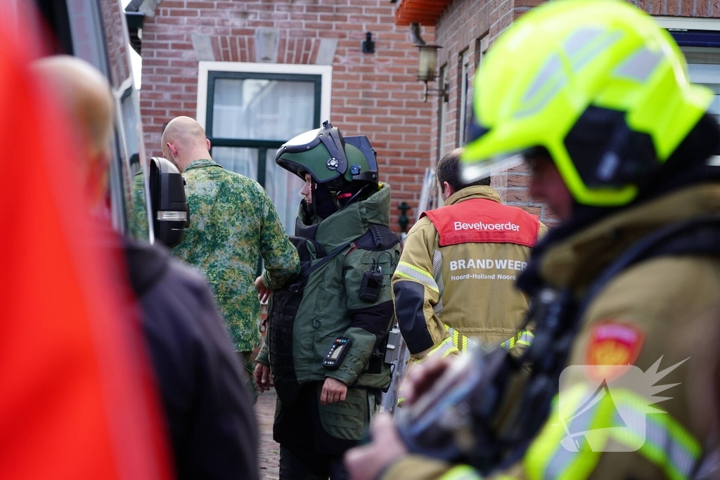 Explosieven opruimingsdienst ingezet