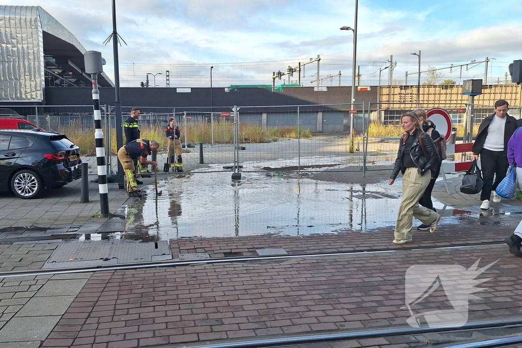 Waterlekkage veroorzaakt overlast bij kantoorpand