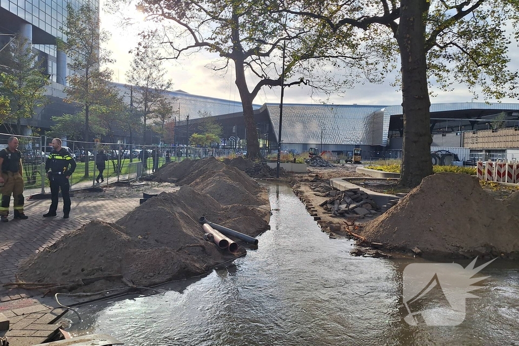 Waterlekkage veroorzaakt overlast bij kantoorpand