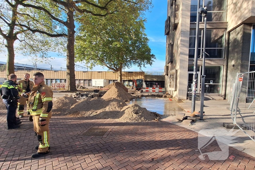 Waterlekkage veroorzaakt overlast bij kantoorpand