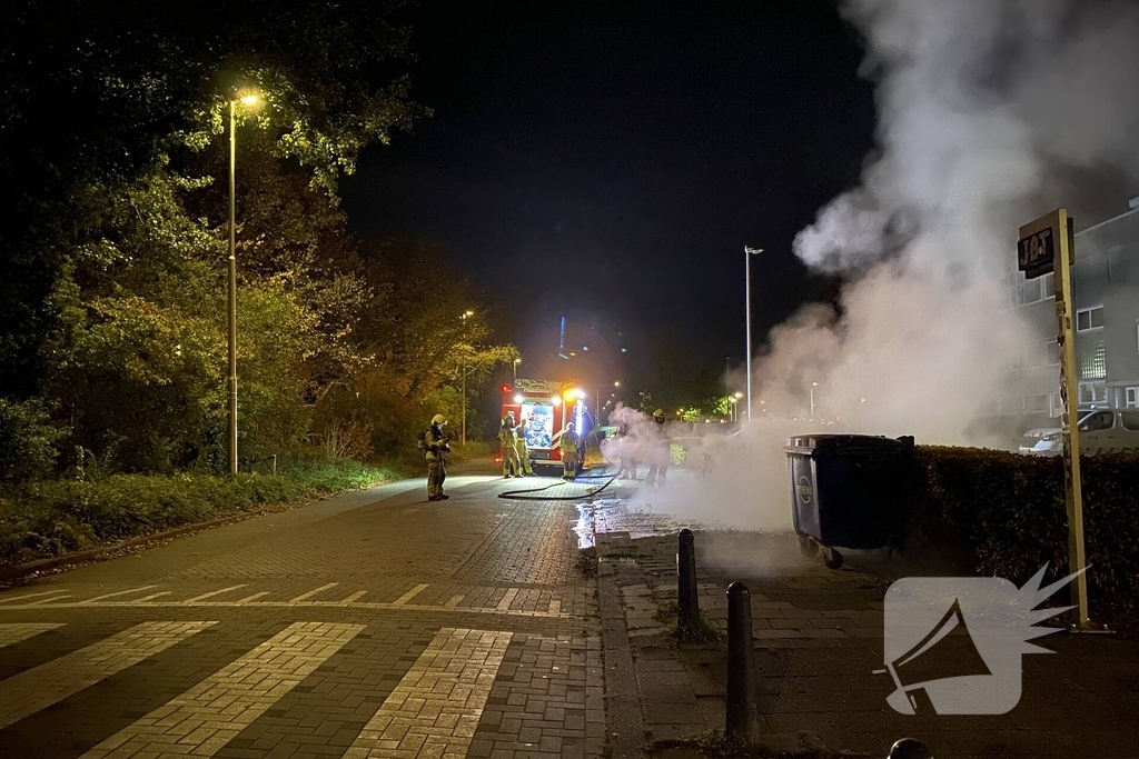 Aanhouding bij scooter brand