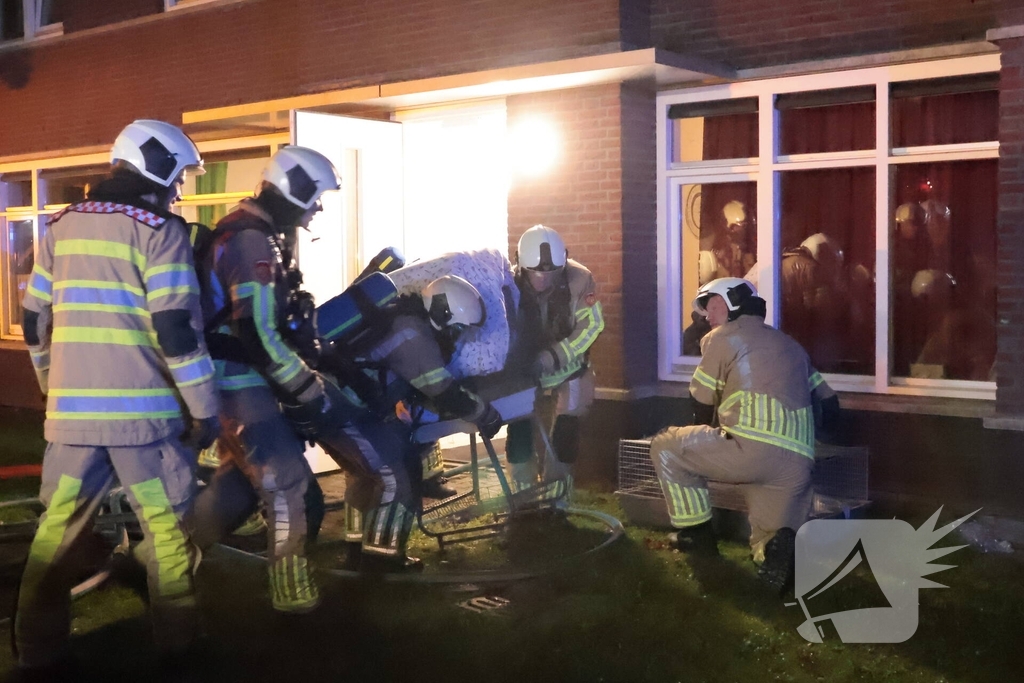 Brand in zorginstelling snel onder controle