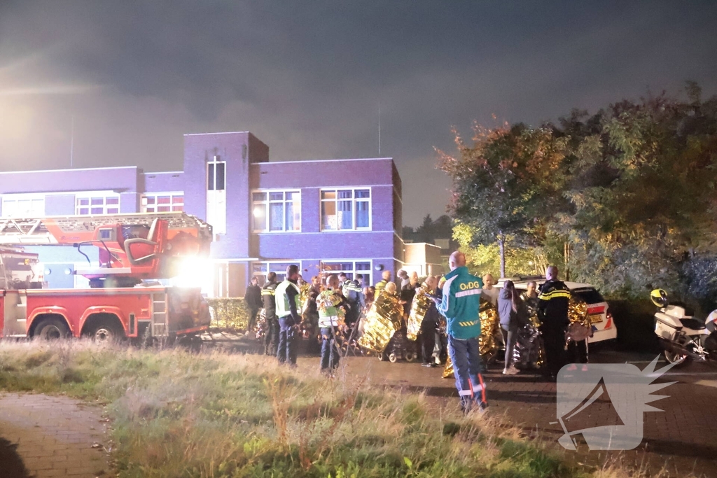 Brand in zorginstelling snel onder controle