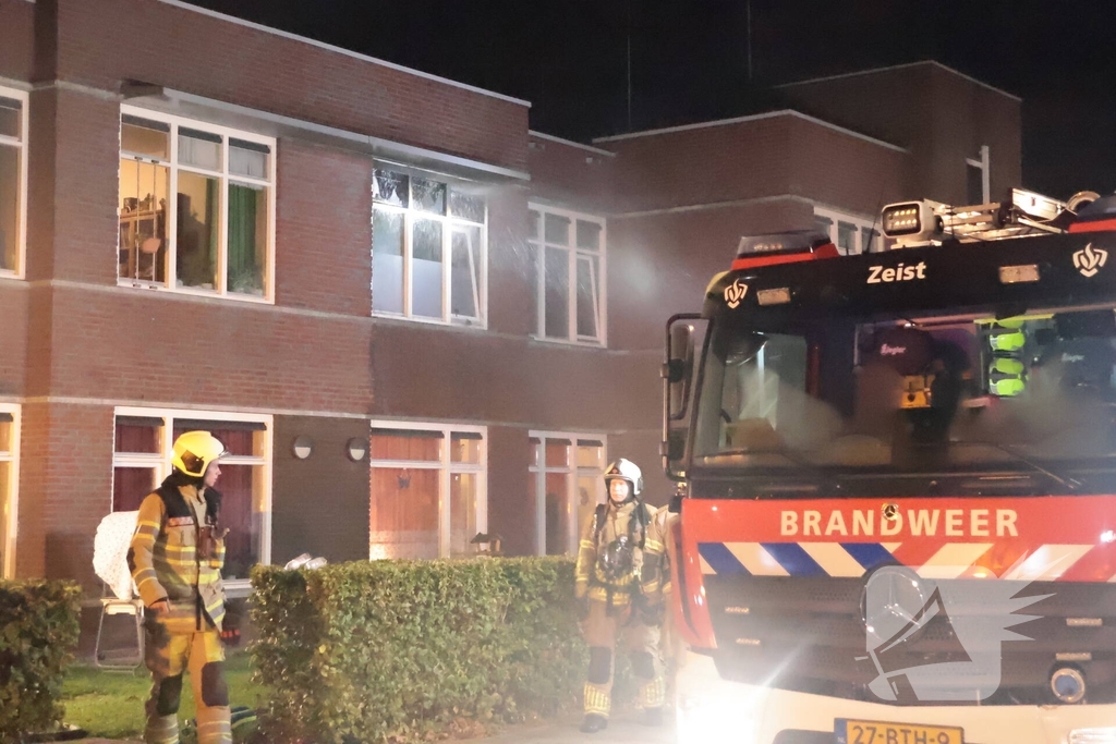 Brand in zorginstelling snel onder controle