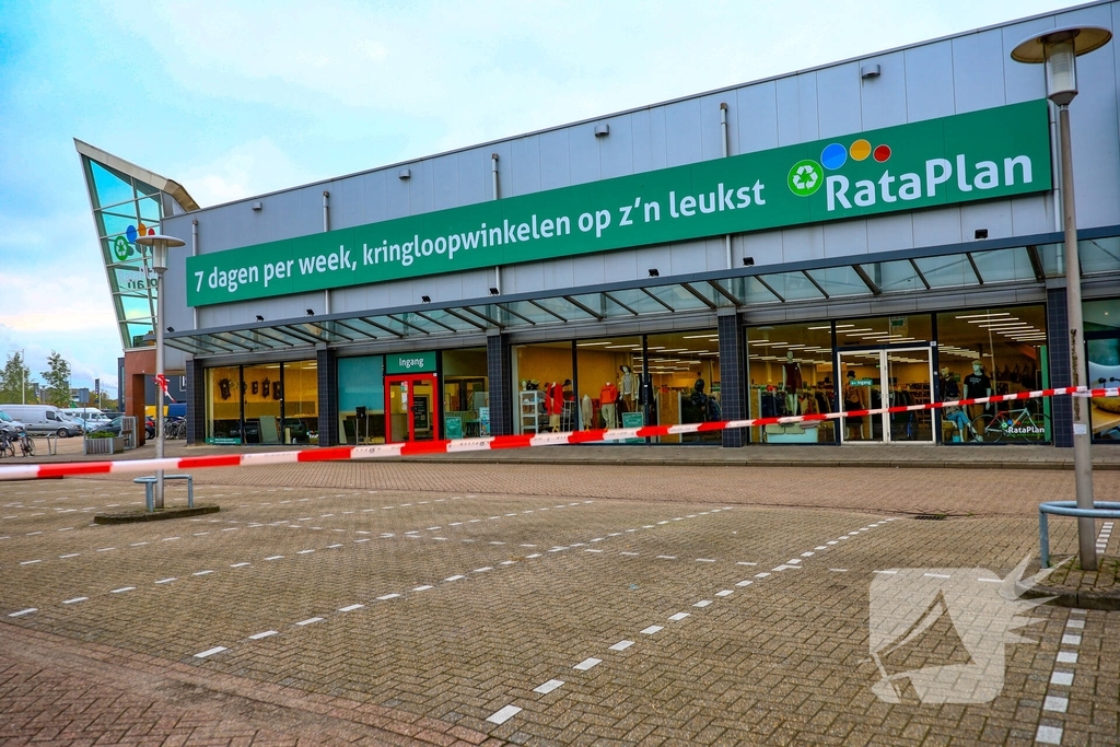 Explosief gevonden bij kringloopwinkel