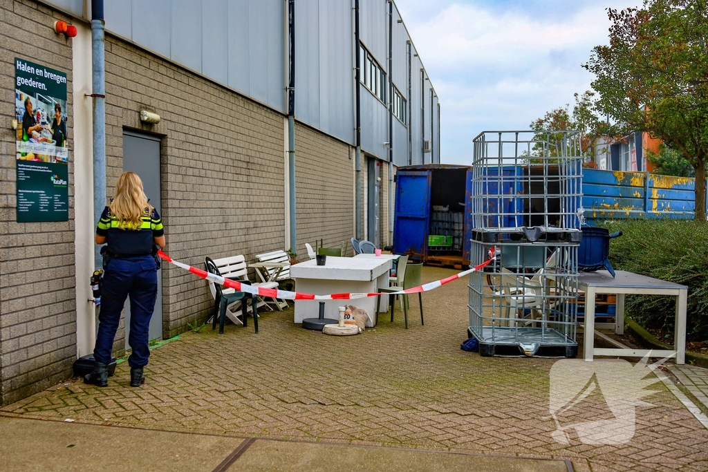 Explosief gevonden bij kringloopwinkel