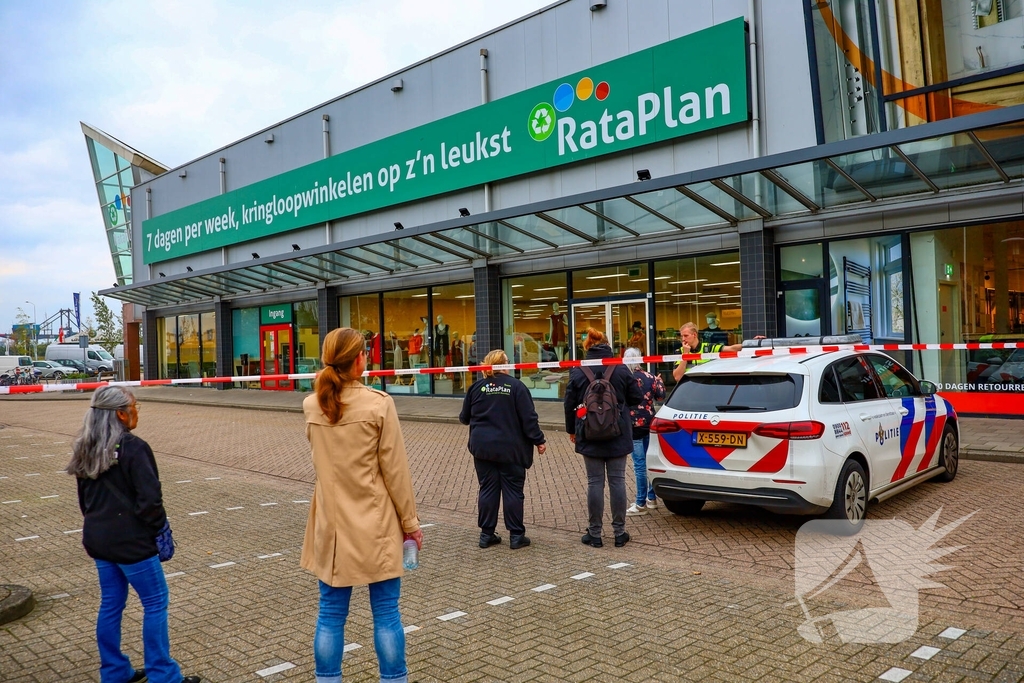 Explosief gevonden bij kringloopwinkel