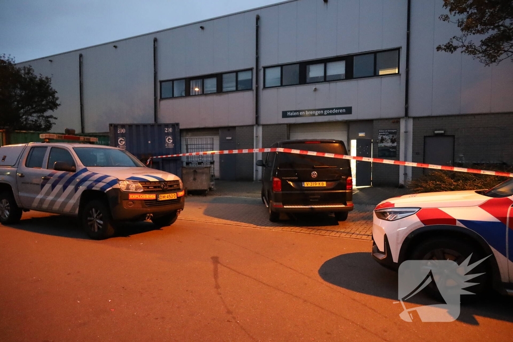 Explosief gevonden bij kringloopwinkel