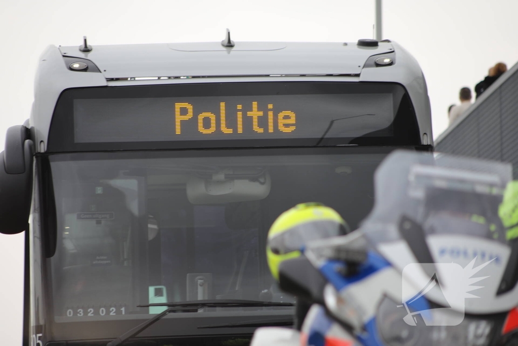 Demonstranten bezetten havenspoorlijn