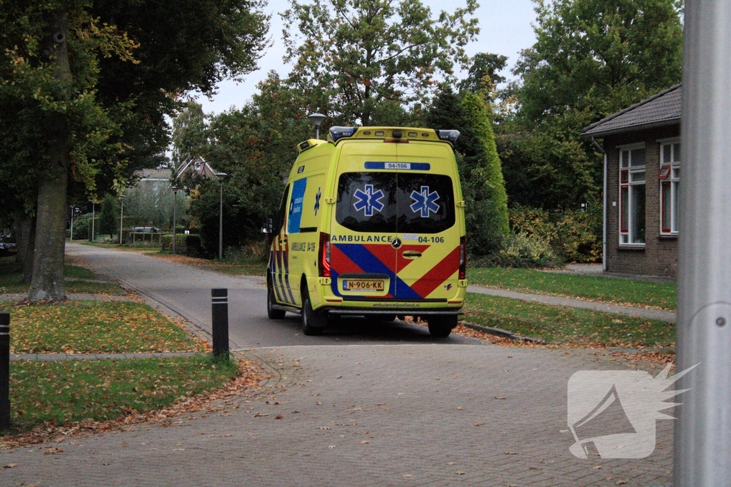 Scootmobiel onderzocht door brandweer