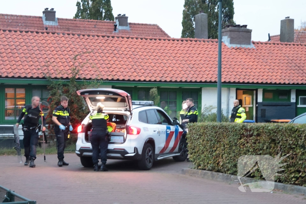 Persoon aangehouden bij incident in woning