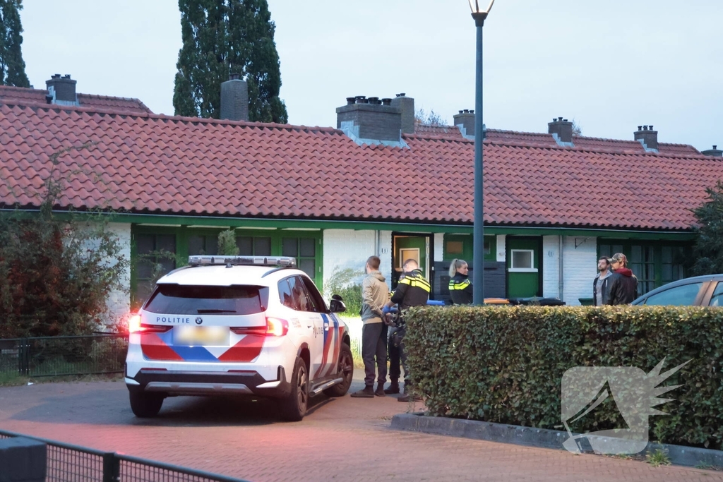 Persoon aangehouden bij incident in woning