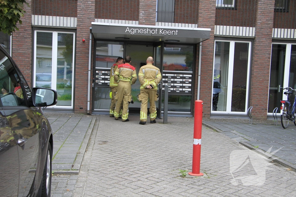 Deur open geboord bij koolmonoxidealarm