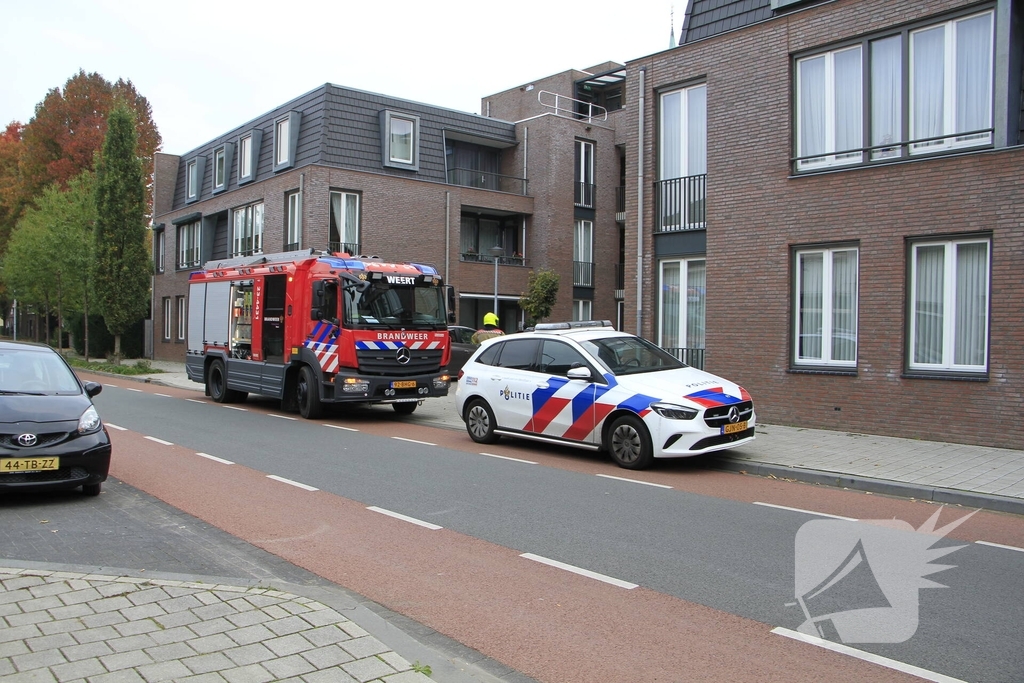 Deur open geboord bij koolmonoxidealarm
