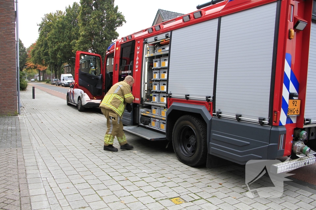 Deur open geboord bij koolmonoxidealarm