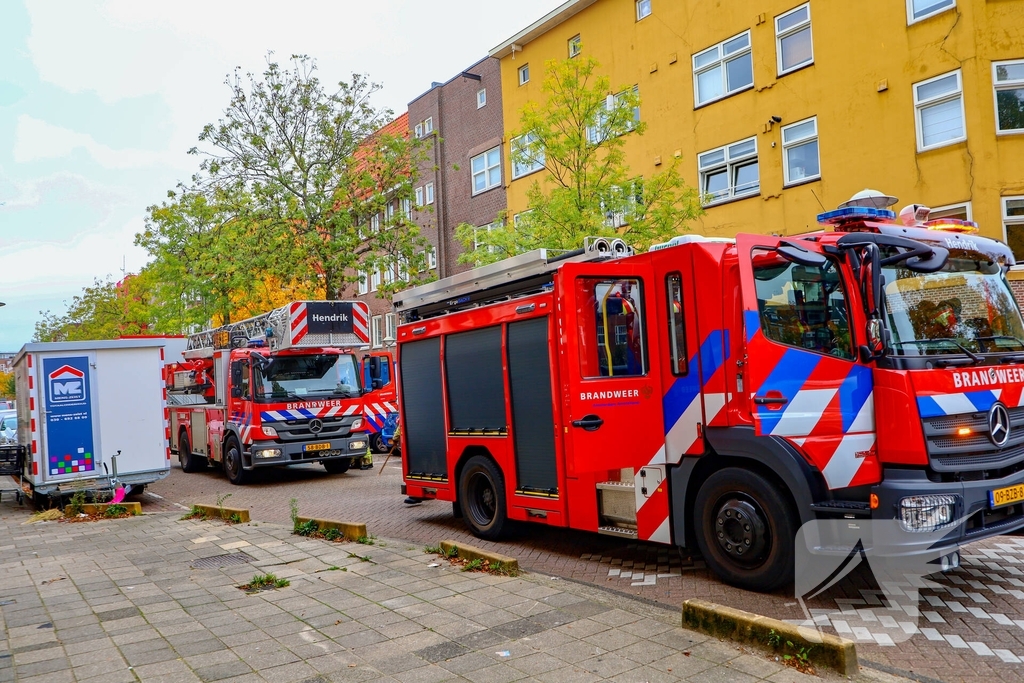 Woningbrand door vergeten pan leidt tot rookschade