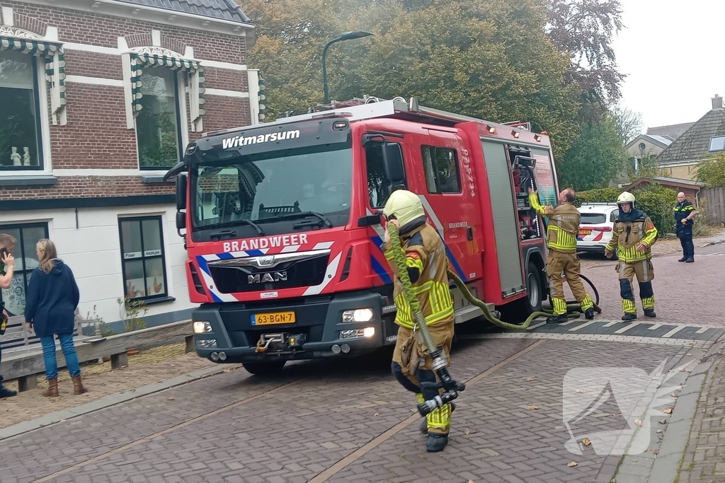 Flinke rookontwikkeling bij woningbrand