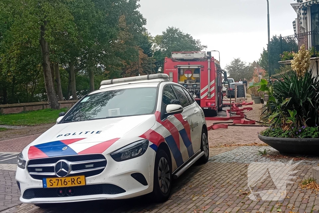 Flinke rookontwikkeling bij woningbrand