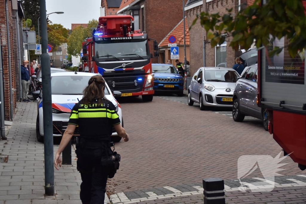 Woningbrand met grote rookontwikkeling