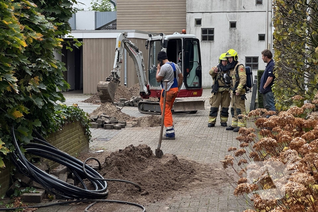 Brandweer grijpt in na gaslek