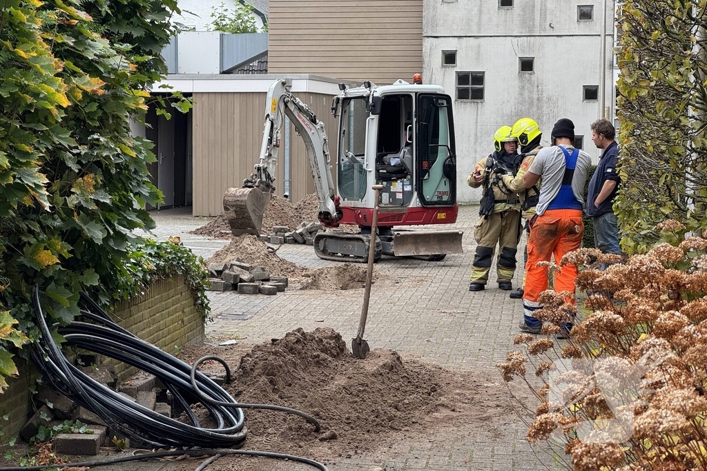 Brandweer grijpt in na gaslek