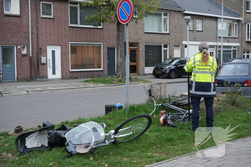 Forensische opsporing onderzoekt ongeval